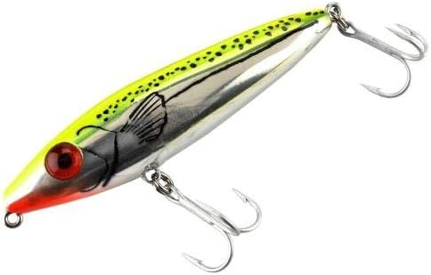 MirrOlure She Dog 3/4 oz. Rattling Surface Walker Lures - 4" - Image 2