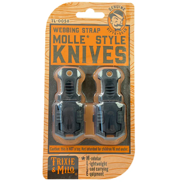 Trixie & Milo Clip-On MOLLE Knives - 2 pc. - Image 2