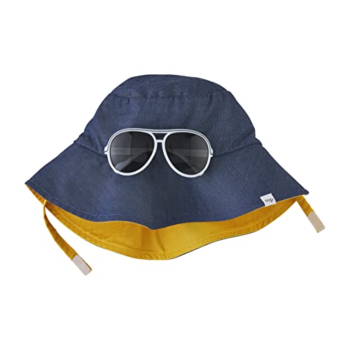 Mud Pie Baby Sun Hat and Sunglasses Set - Image 2