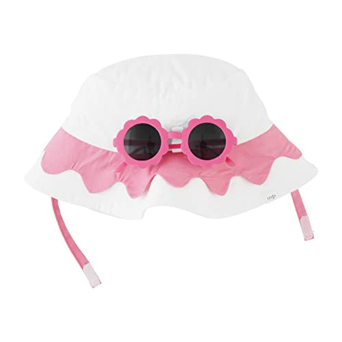 Mud Pie Baby Sun Hat and Sunglasses Set - Image 5