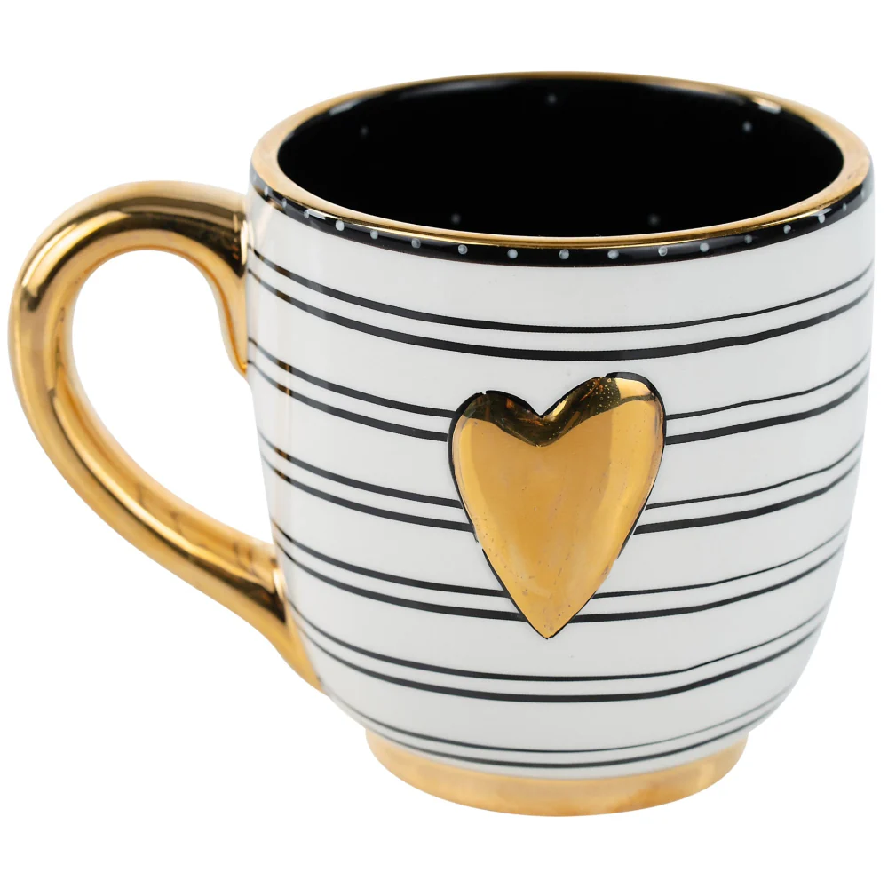 Glory Haus Ceramic "I Love You Mom" Heart Mug - 16 oz. - Image 2