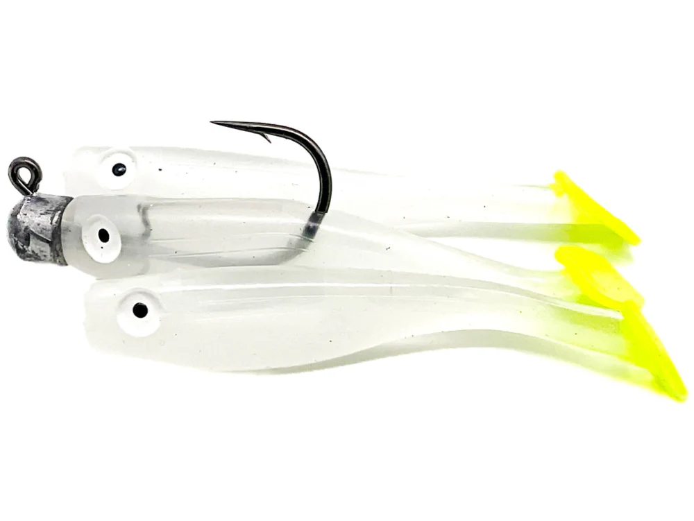Marker 54 Mullet Run Soft Lure + Hook Rig - 3 pc. - Image 3