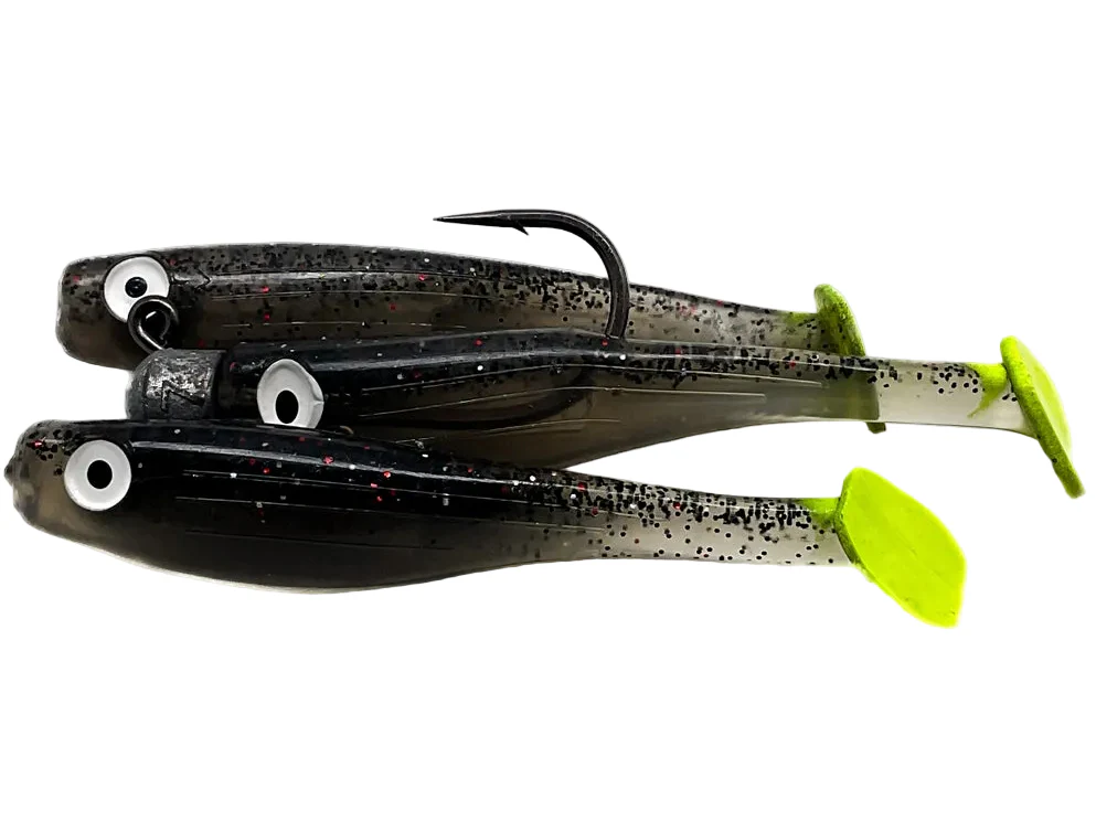 Marker 54 Mullet Run Soft Lure + Hook Rig - 3 pc. - Image 5