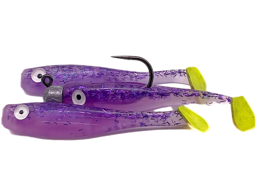 Marker 54 Mullet Run Soft Lure + Hook Rig - 3 pc. - Image 7