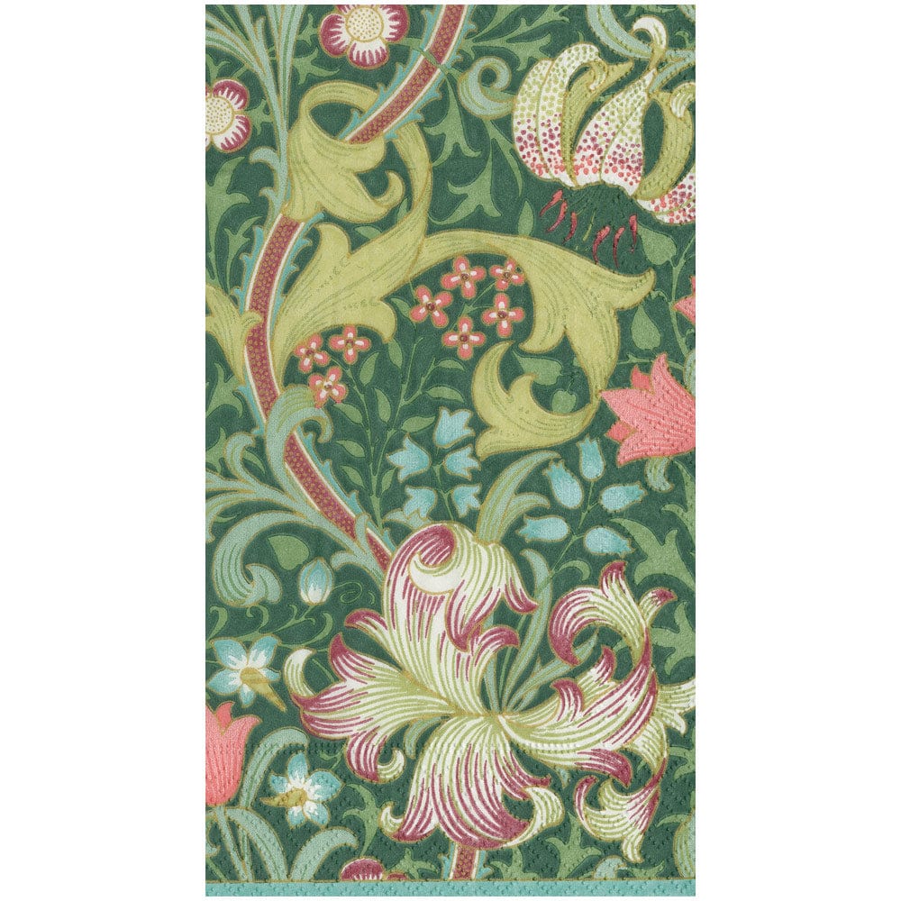 Caspari Golden Lily Paper Napkins - Image 2