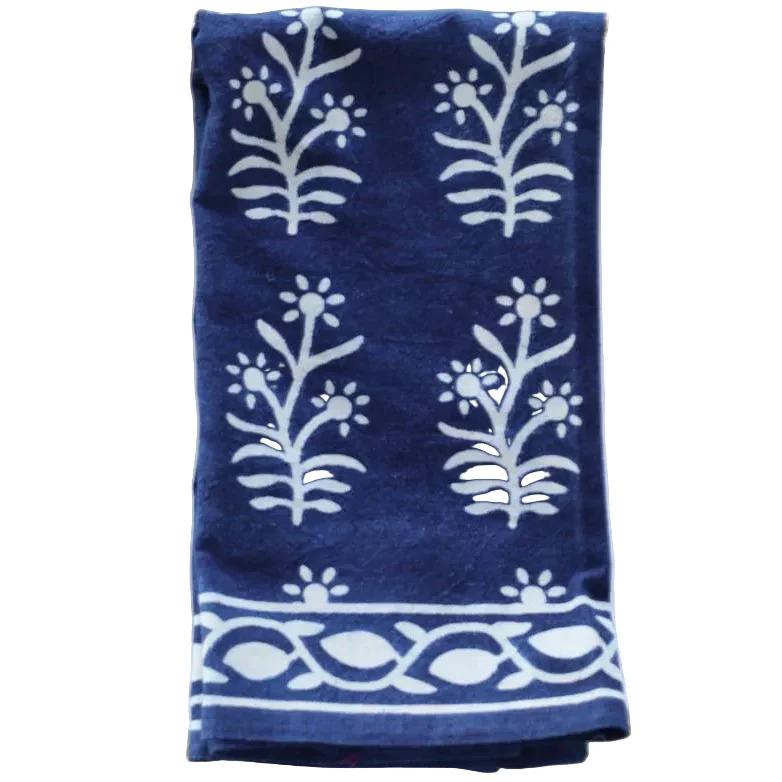 Pacific & Rose Block-Printed Cotton Napkins - 4 pc. - Image 8