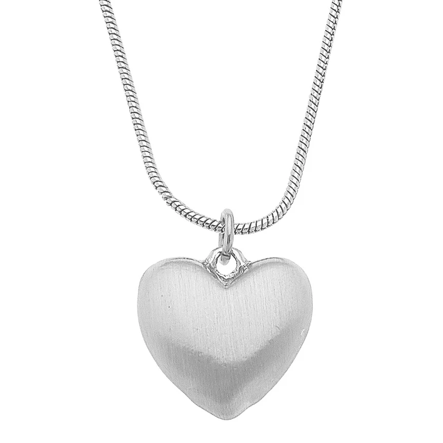 Icon Puffed Heart Necklace - Image 2