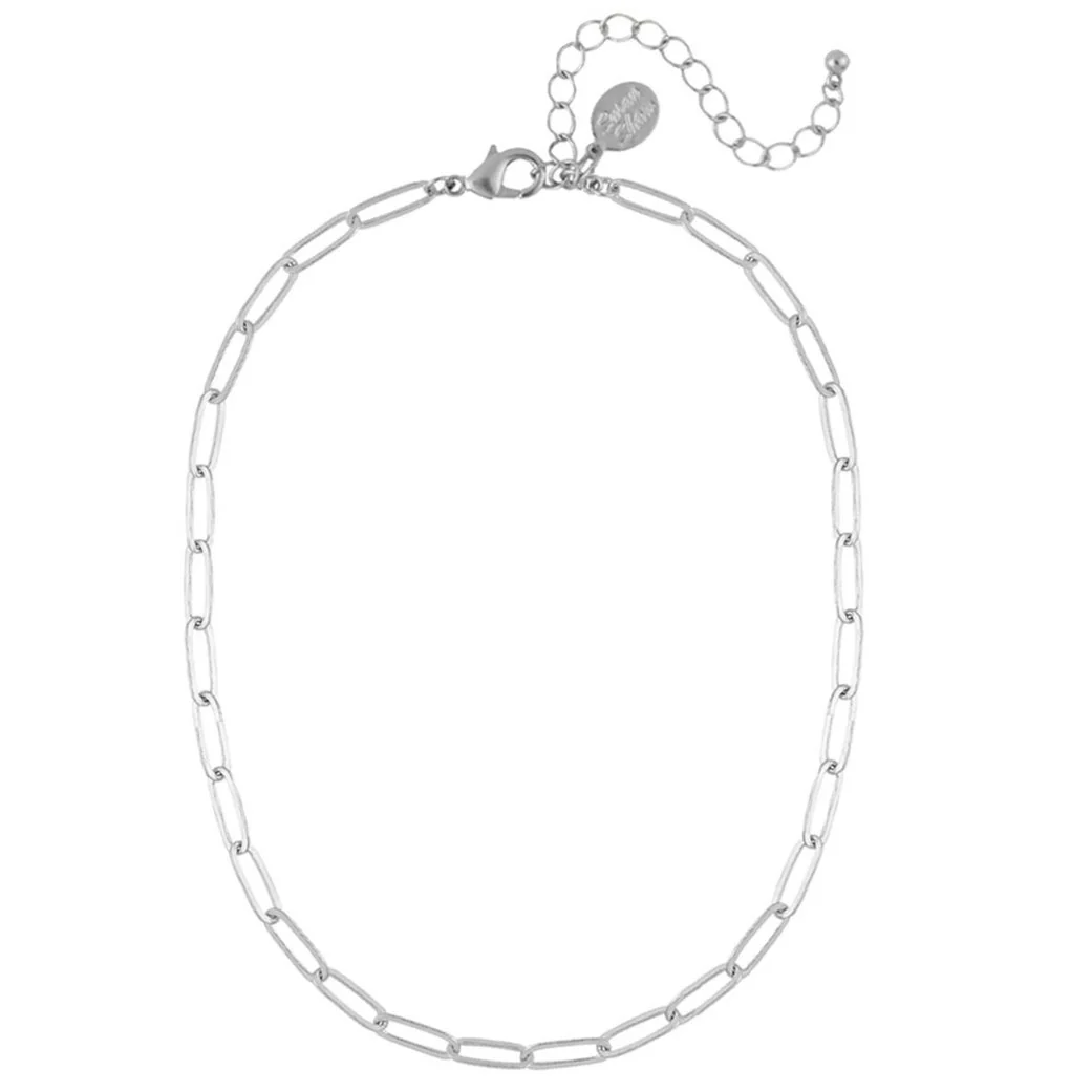 Susan Shaw Paperclip-Style Chain Necklace - Image 2