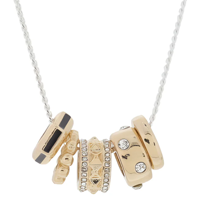 Jane Marie Ring Charm Cluster Necklaces - Image 2