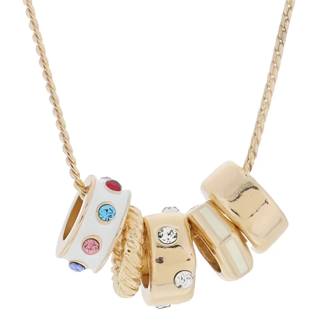 Jane Marie Ring Charm Cluster Necklaces - Image 3