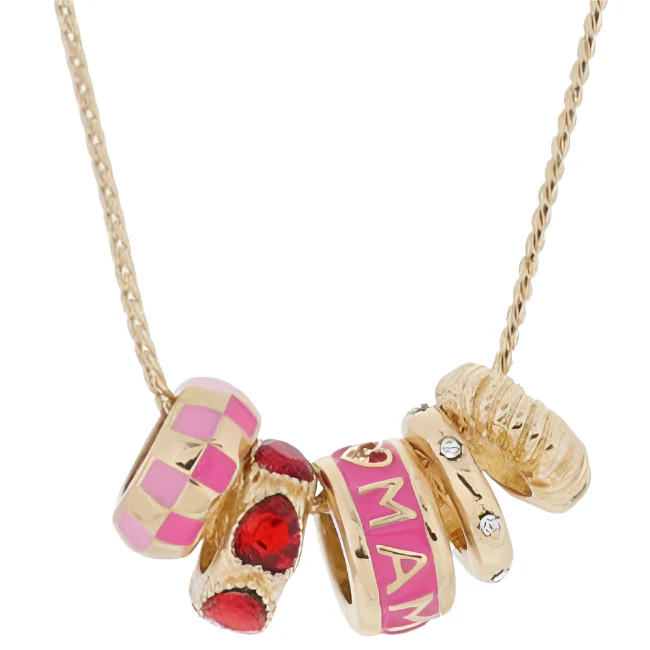 Jane Marie Ring Charm Cluster Necklaces - Image 5