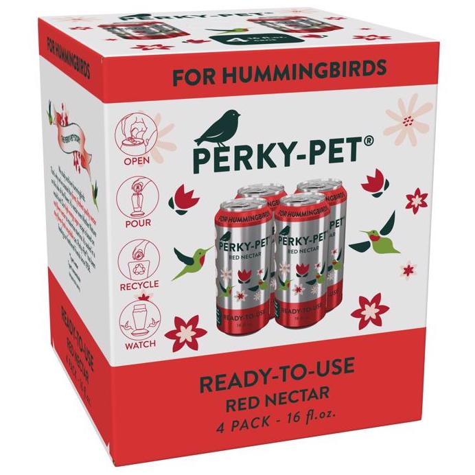 Perky-Pet Hummingbird Nectar Liquid Concentrate Cans - Image 2
