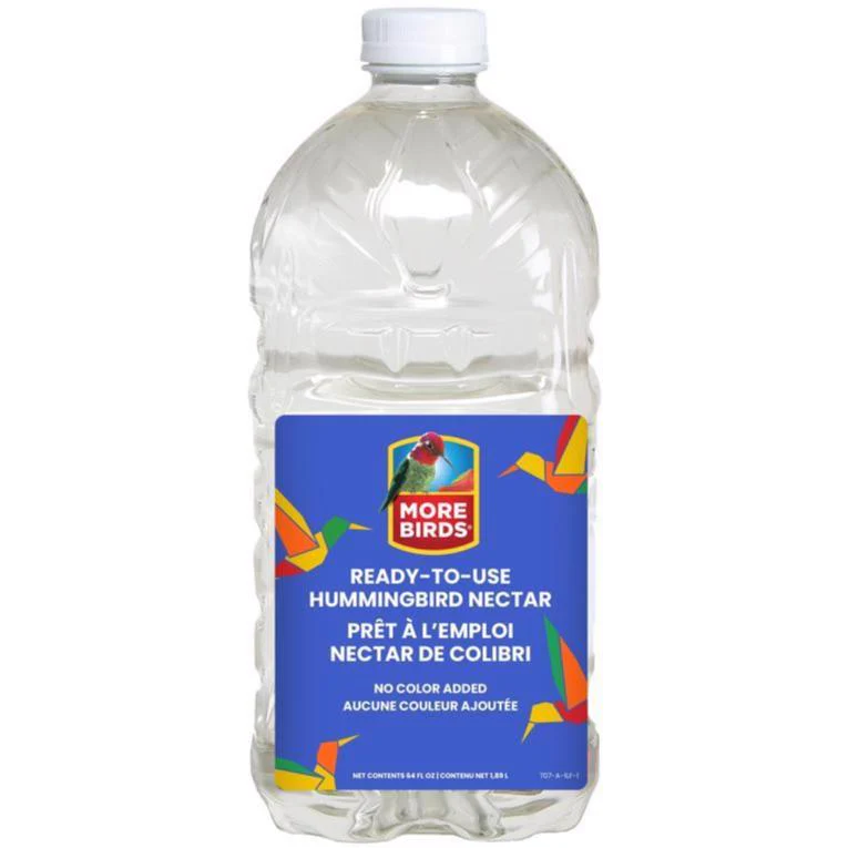 More Birds Ready-to-Use Hummingbird Nectar - 64 oz. - Image 2