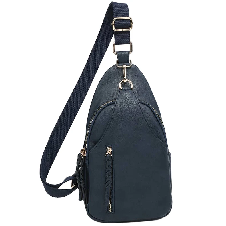 Jen & Co. Nikki Vegan Leather Crossbody Sling Bag - Image 3