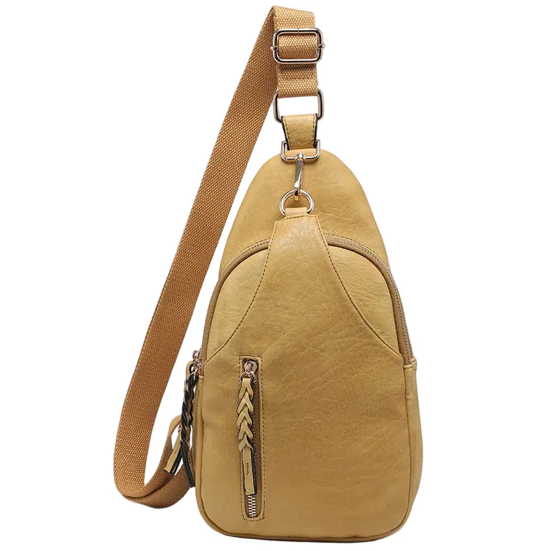 Jen & Co. Nikki Vegan Leather Crossbody Sling Bag - Image 6