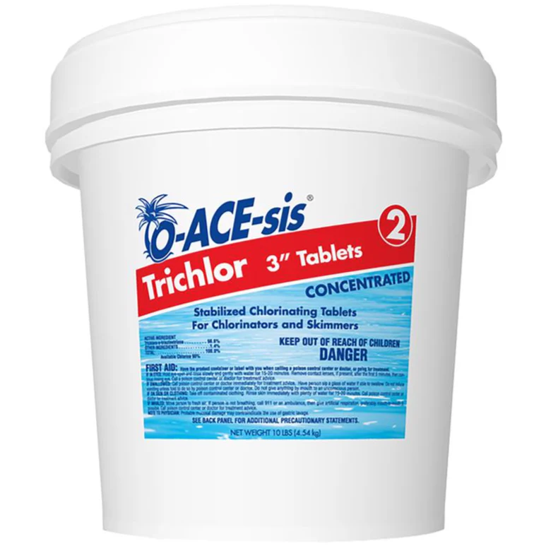 O-ACE-sis 3" Trichlor Chlorine Stabilizing Tablets - Image 2