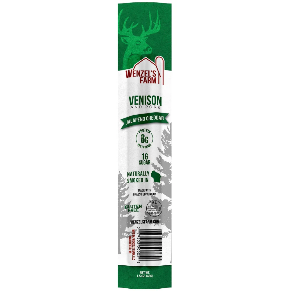 Wenzel's Farm Venison Snack Sticks - 1.5 oz. - Image 2