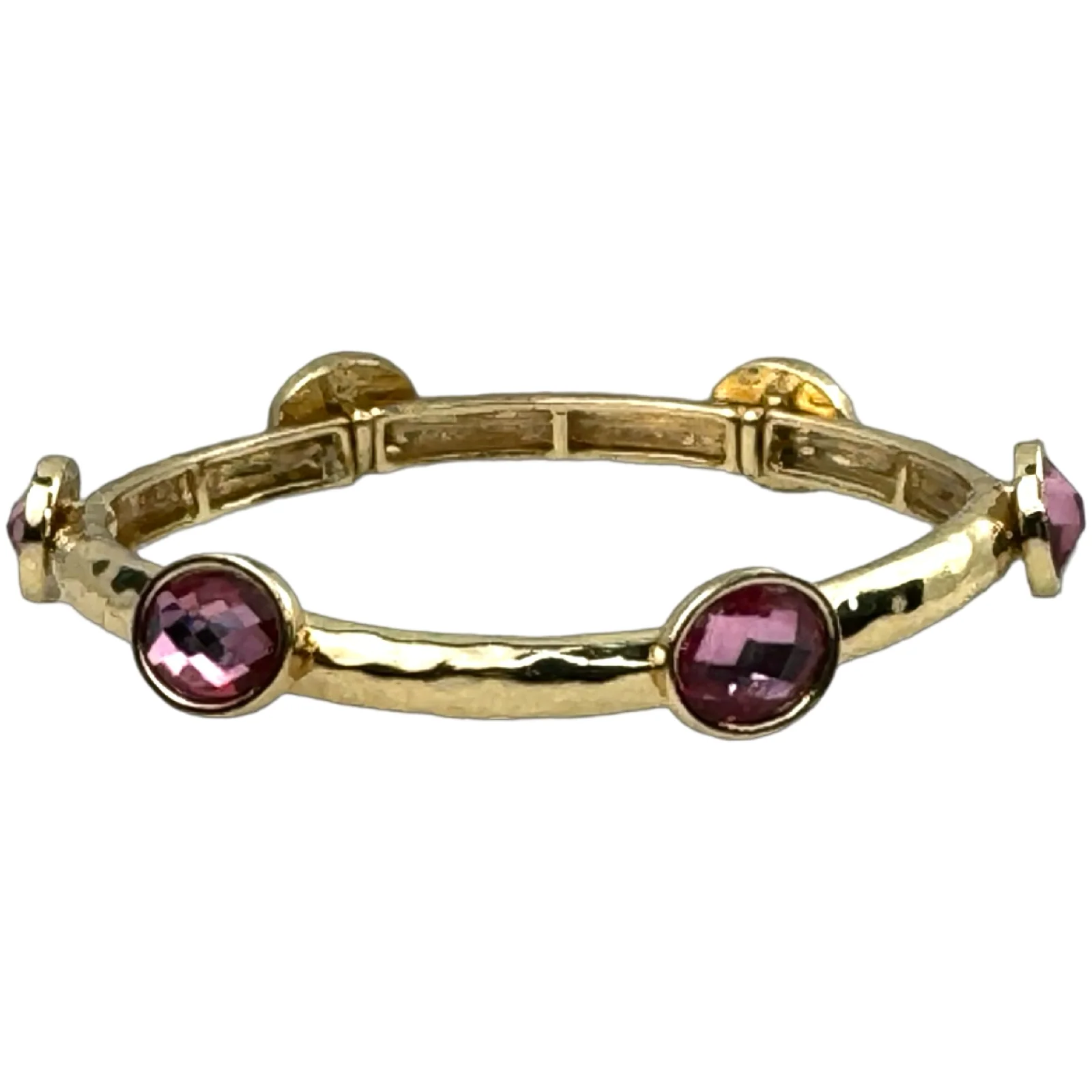 Posh Jewelry Co. Faceted Crystal Oval Bracelet - Image 2