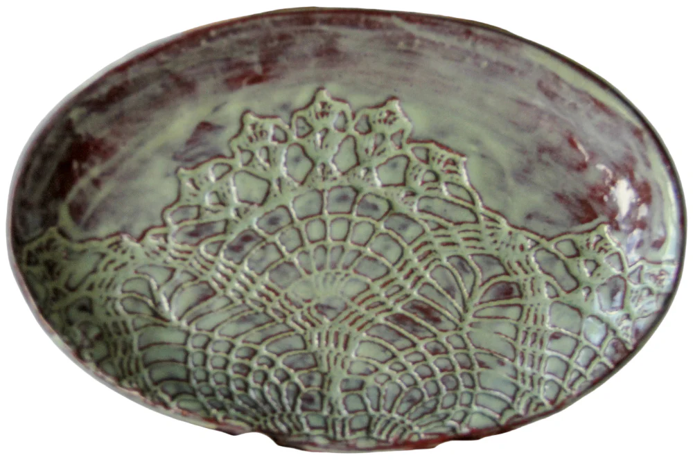 Prodigal Pottery Oval Stoneware Platter - 6" x 12" - Image 2