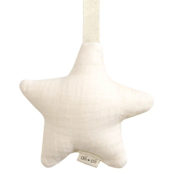Ali + Oli Soft Plush Pacifier Holder - Image 2