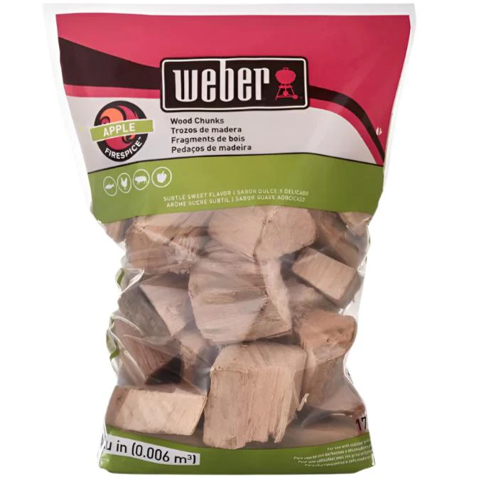 Weber Firespice Wood Smoking Chunks - 350 cu. in. - Image 3