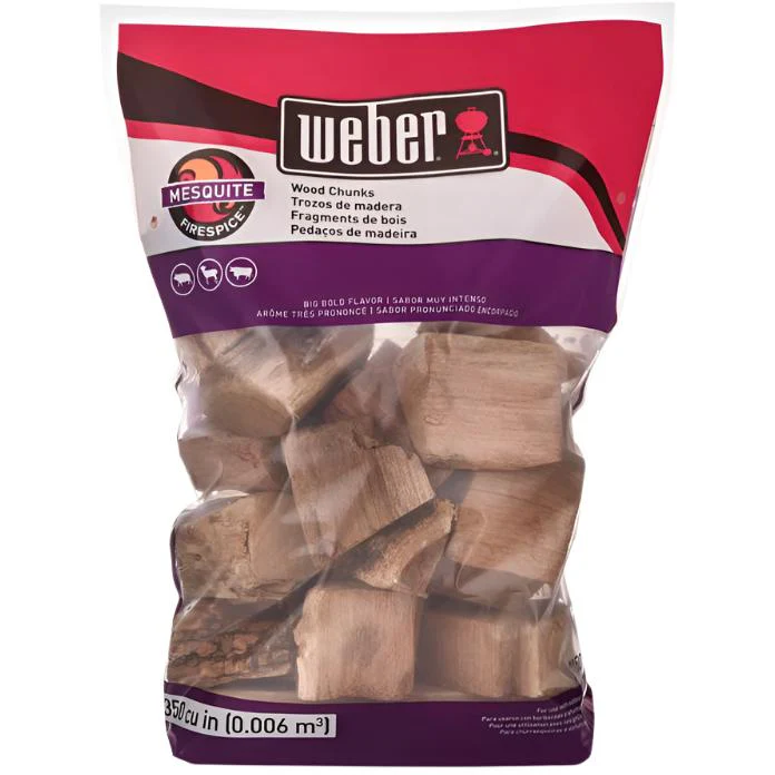 Weber Firespice Wood Smoking Chunks - 350 cu. in. - Image 4