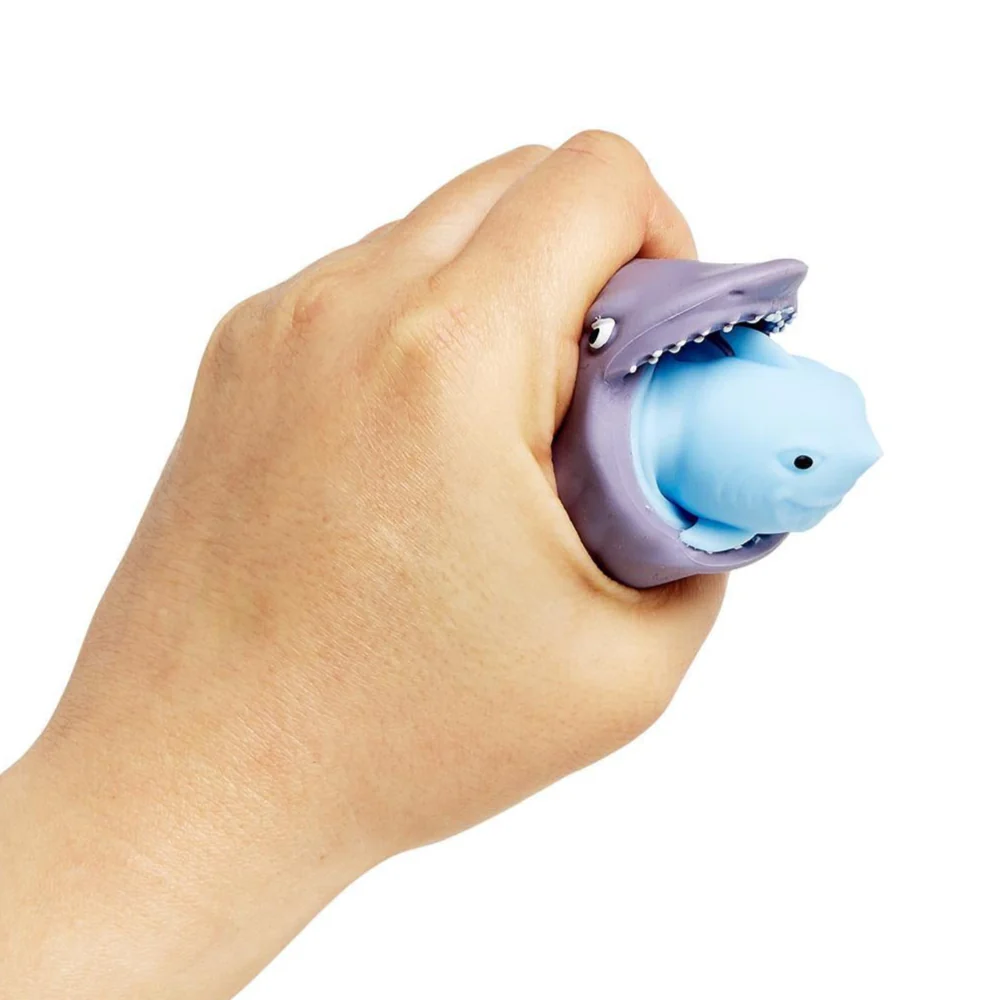 Silicone Surprise Shark Squeeze Toy - Image 2