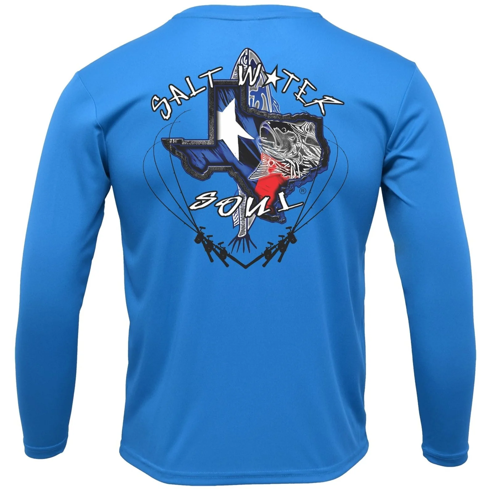 Salt Water Soul Performance Long Sleeve Shirts - Image 3