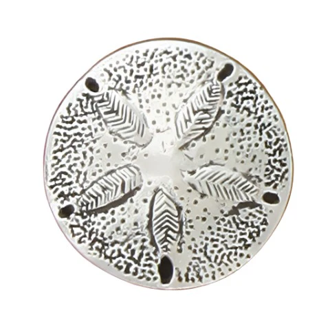 Basic Spirit Ocean-Themed Pewter Cabinet Knobs - 1.25" - Image 5