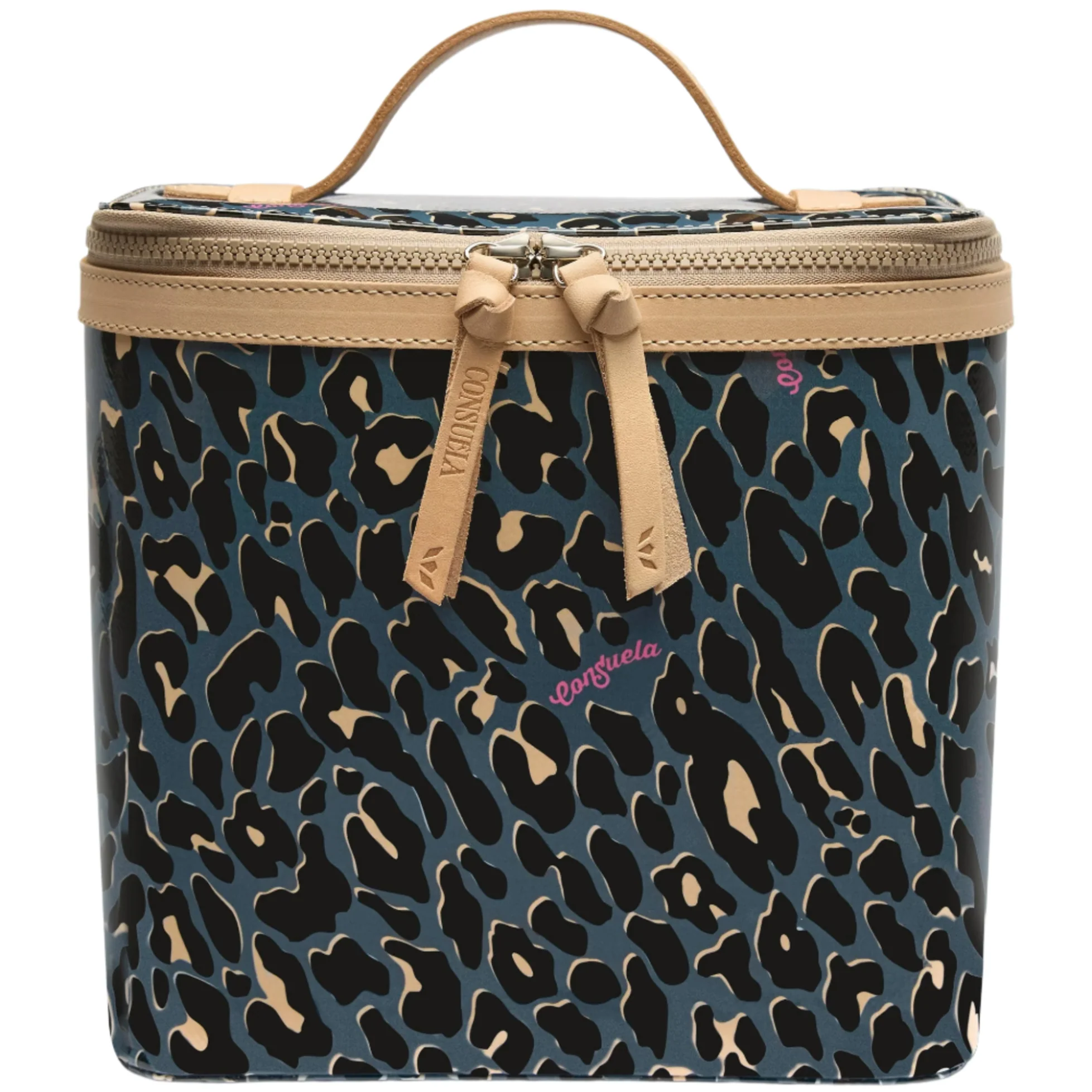 Consuela Train Case Cosmetic Bag (Slim) - Image 2