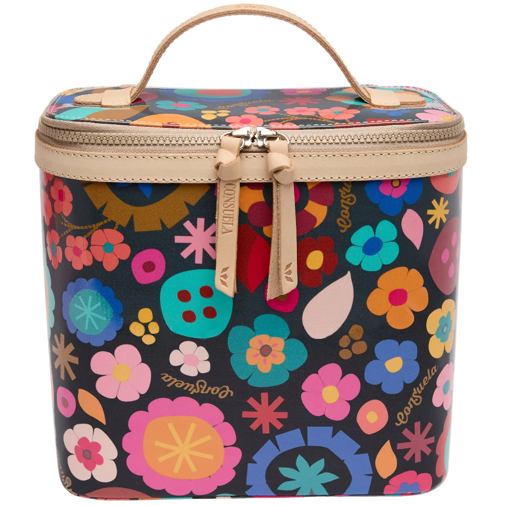 Consuela Train Case Cosmetic Bag (Slim) - Image 4