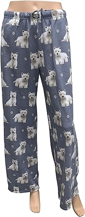 Comfies Dog Patterned Pajama Bottoms - Image 23