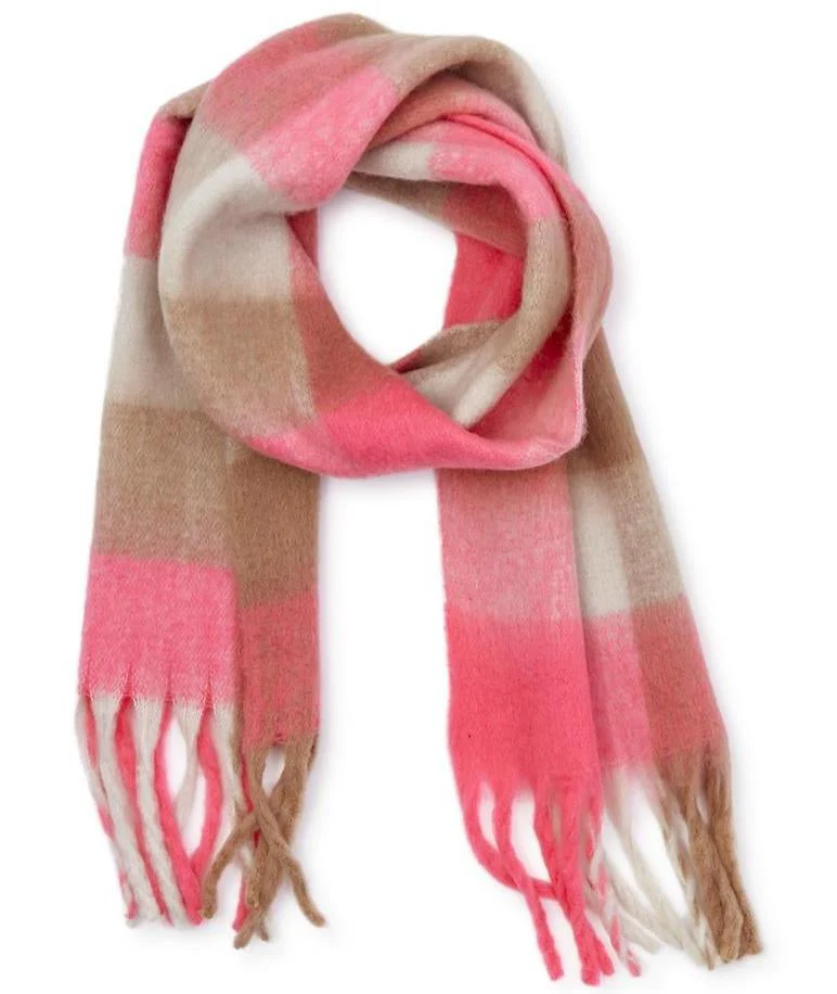 Ultra Soft Brushed Plaid Scarves - 84" - Image 3