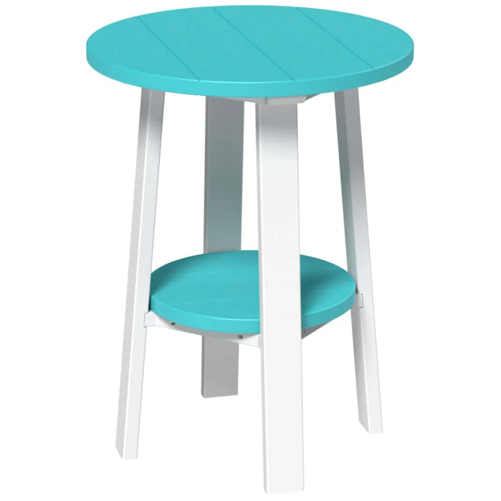 LuxCraft Polywood Deluxe Round End Table - 22" & 28" - Image 4