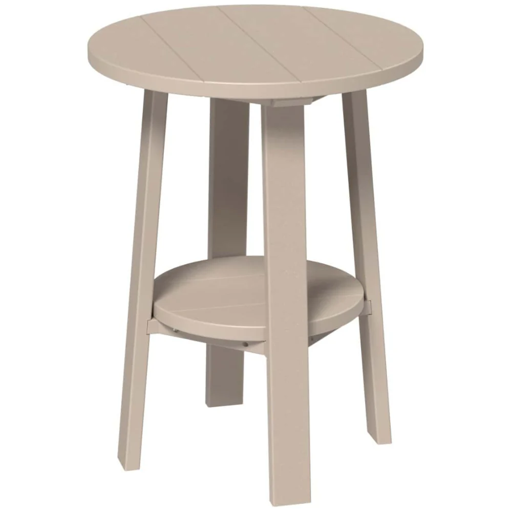 LuxCraft Polywood Deluxe Round End Table - 22" & 28" - Image 5