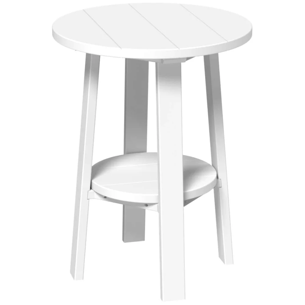 LuxCraft Polywood Deluxe Round End Table - 22" & 28" - Image 6