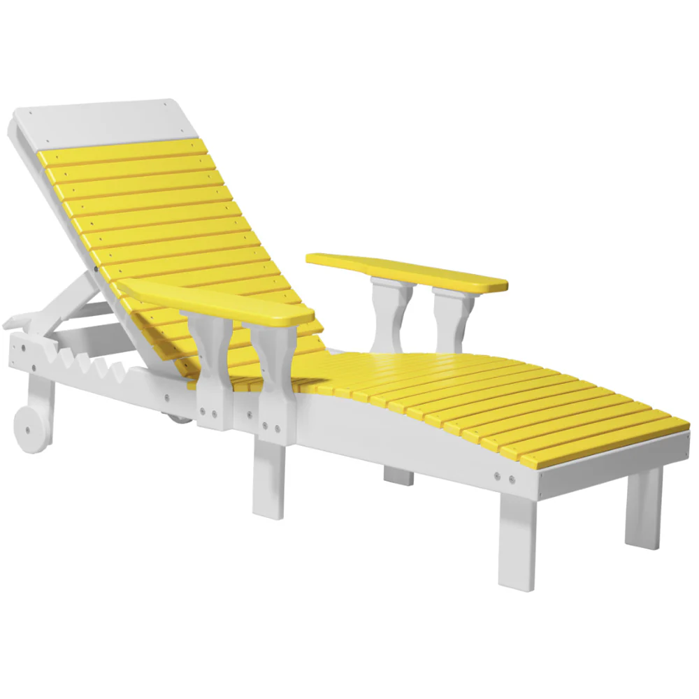 LuxCraft Polywood Lounge Chair - 78" Long - Image 3