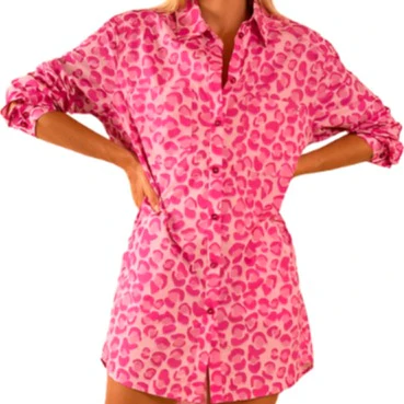 Preslie Poplin Shirt Dress - Image 2