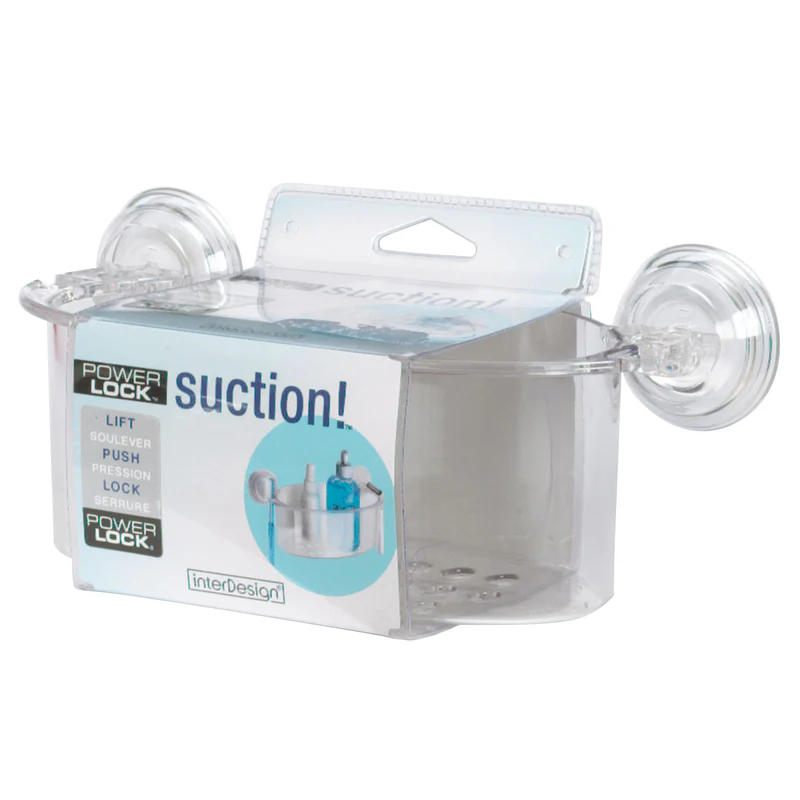 Interdesign Power-Lock Shower Basket - Image 2