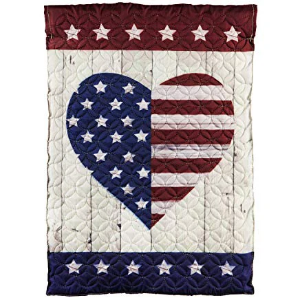 Evergreen Patriotic Themed Garden Flags - 12.5" x 18" - Image 6