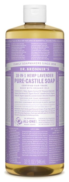 Dr. Bronner's Organic Fair Trade Pure-Castile Liquid Soap - Image 10