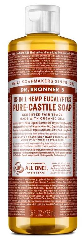 Dr. Bronner's Organic Fair Trade Pure-Castile Liquid Soap - Image 12