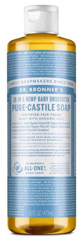 Dr. Bronner's Organic Fair Trade Pure-Castile Liquid Soap - Image 13