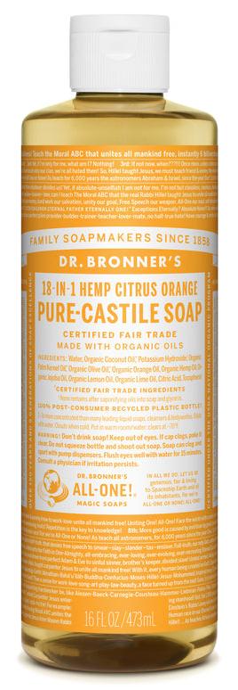 Dr. Bronner's Organic Fair Trade Pure-Castile Liquid Soap - Image 6
