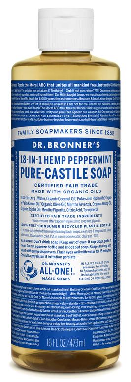 Dr. Bronner's Organic Fair Trade Pure-Castile Liquid Soap - Image 8