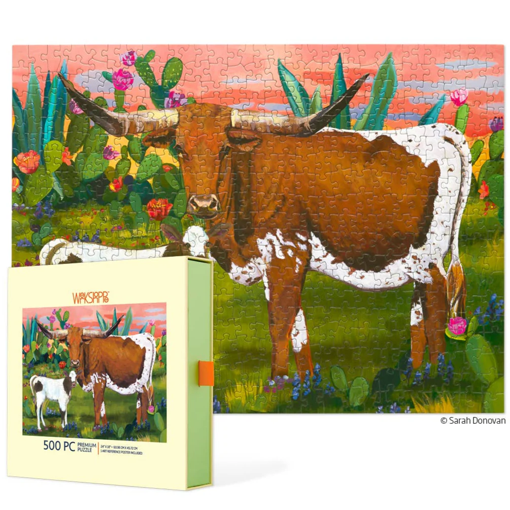 Werkshoppe 500-Piece Puzzles - Image 11