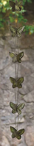 Tag Iron Rain Chain - 8.5' - Image 7