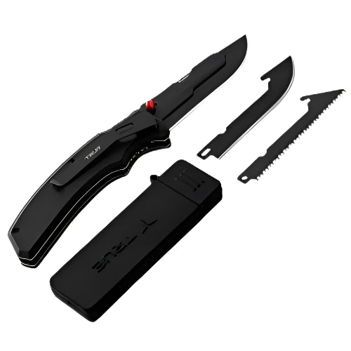 TRUE Replaceable Blade Folding Knife - 3.5" - Image 2