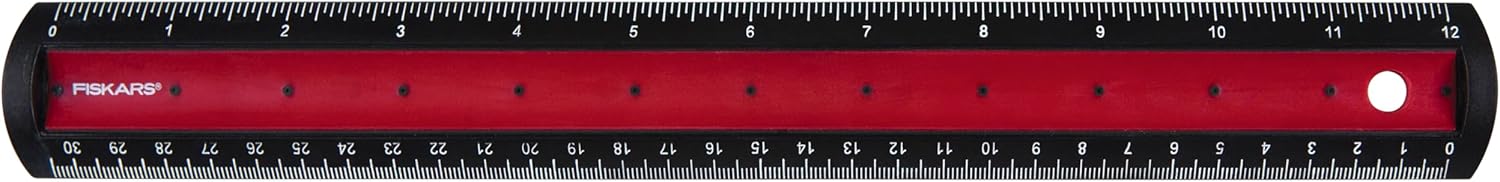 Fiskars Softgrip Ruler (Imperial & Metric) - Image 2
