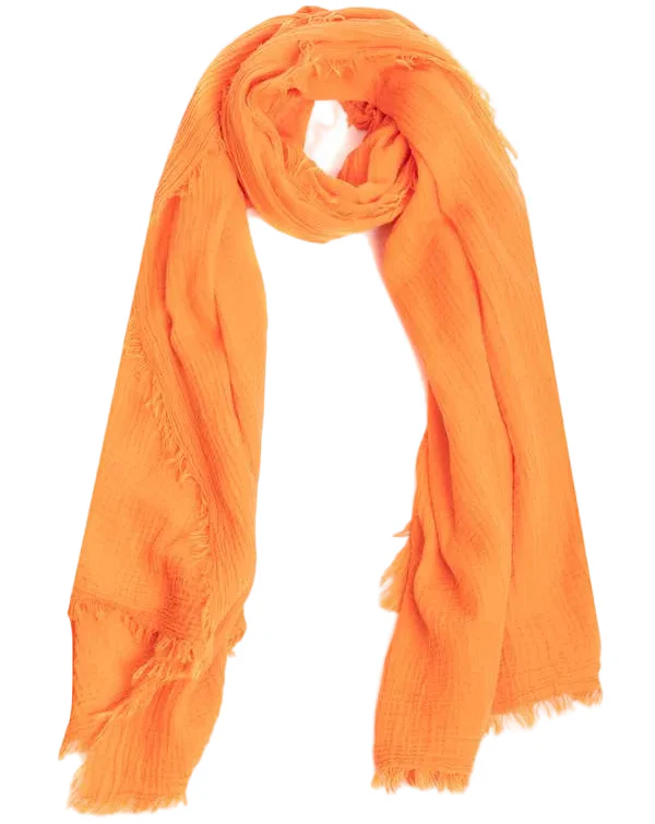 Saachi Cotton Fringed Light Scarves - 39" x 71" - Image 10